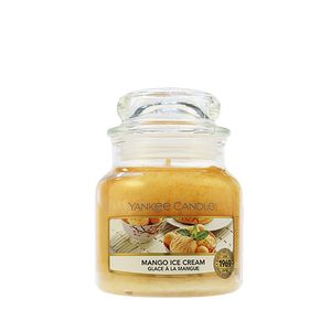 Yankee Candle Mango Ice Cream, Rund, Orange, Mango, Vanille, 30 h, 1 Stück(e)