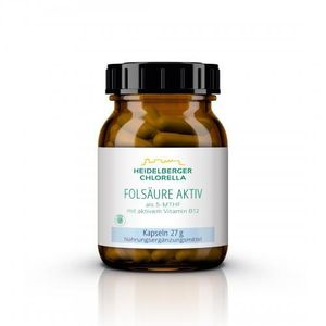 Kyselina listová Active plus vitamin B12 Active Capsules 60 kapslí