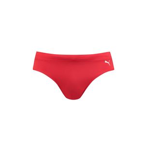 PUMA Herren Badehose Badeshorts Klassischer Badeslip Summer Brief Swim Shorts, Farbe:Red, Bekleidungsgröße:XXL
