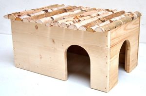 Mega XL Nagerhaus für Meerschweinchen und Kaninchen 50x25x33cm