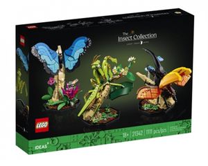 LEGO 21342 Ideas Die Insektensammlung mit blauem Morpho-Schmetterling, chinesischen Mantis- und Herkuleskäfer-Modellen, Natur-Geschenk zum Thema Insekten für erwachsene Frauen, Männer und Jugendliche