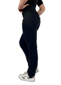 Vero Moda Damen Jeans Slim, JJ Jeansgrößen:W31 / L32, Farbe:Schwarz