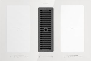 Klarstein 2-in-1 Kochfeld mit Dunstabzug Integriert, Induktionskochfeld mit Dunstabzug für Kücheninsel, Kochfeld mit Integriertem Dunstabzug, 391m³/h Luftstrom, Touch Control, Energieklasse A