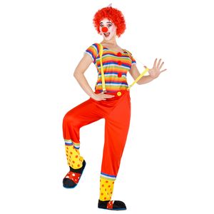 Frauenkostüm Clown Leonie - XXL