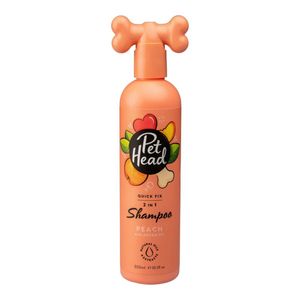 Pet Head Quick Fix, Hund, 2-in-1 Shampoo & Spülung, Nicht-professionell, Pfirsich, Feuchtigkeitsspendend, Schutz, 300 ml