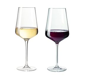 Leonardo Weinglas 12er Set PUCCINI Rotwein 6er Set und Weißwein 6er Set Gläserset 069554 + 069553