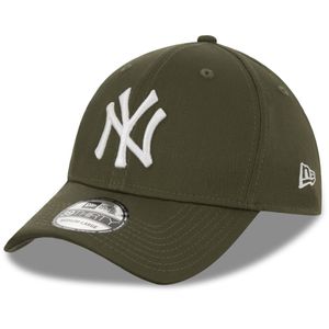 New Era 39Thirty Stretch Cap - New York Yankees oliv - L/XL