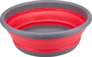 Skladacie vedro Dirt Devil 8 l - Skladacie vedro - ⌀37 x 13,5/4,5 CM - Plast - Červená/sivá