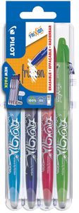 PILOT Tintenroller FRIXION BALL 07 Set2Go 4er Etui Fun