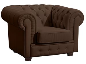 Max Winzer Bridgeport Sessel - Farbe: braun - Maße: 110 cm x 98 cm x 76 cm; 2883-1100-2070101-F07