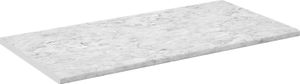 Vicco Küchenarbeitsplatte R-Line, 120 cm, Marmor Weiß