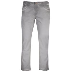 GIN TONIC Damen Straight Jeanshose Slim 5  Pocket Design Grey, Größe:29/34, Farbe:Grey