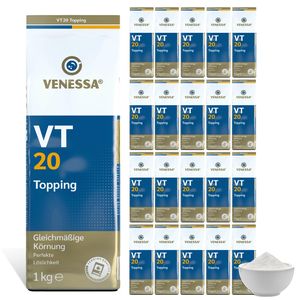 VENESSA VT 20 Topping 20 x 1kg Magermilchpulver 20% Milchanteil Für Kaffeemaschine