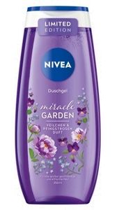 Nivea, Duschgel, Miracle Garden, Veilchen und Pfingstrose, 250 ml