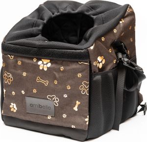 Rucksack Tragetasche Für Hund Katze Fahrrad Braun