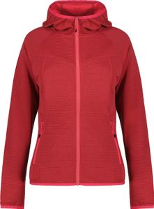 Icepeak Berryville Midlayer mit Kapuze für Damen, Farbe:Beere, Größe:XXL