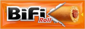 BiFi Roll Mini Salami eingewickelt gebackenen Teigmantel 50g