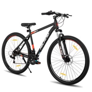 Hiland Mountainbike MTB 29 Zoll mit Aluminiumrahmen Scheibenbremse Speichenräder Jugendliche Fahrad Herr Damen Einteiliges Fahrradrad