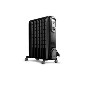 De’Longhi V551225.BG, Öl-Heizlüfter, Öl, 1,38 m, Drinnen, Flur, Schwarz