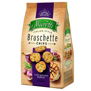 Maretti Bruschette Chips Slow Roasted Garlic gerösteter Knoblauch 150g