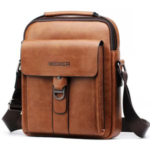 Pánská Crossbody Taška WEIXIER Noel-Hnědá KP25269