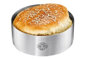 GEFU 893-61 Burger-Ring BBQ 10,8x4 cm ER, passend zu HP SPARK, silber