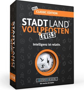 Stadt Land Vollpfosten® Classic Edition – "Intelligenz ist relativ." | Levels