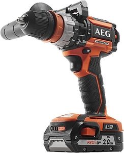 AEG Akku-Schlagbohrschr. BSB18CBL-LI202 2x2,0Ah Ladegerät Excenteraufsatz
