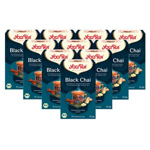 10 xYOGI TEA Black Chai | 10 x 37,4g