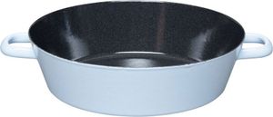 Riess Emaille Backpfanne Ø 28 cm Backemaille Blau