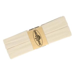 3m Oaki Doki Tricot de Luxe Jersey-Schrägband Einfassband elastisch 65 Farben, Farbe:beige