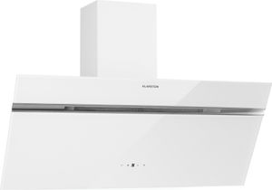 Klarstein digestor 90 cm, odsávací/recirkulačný digestor s RGB LED diódami, výkonný digestor, prietok vzduchu 600 m³/h, šikmý digestor s IoT/WiFi, digestor 90 cm