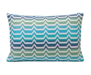 Gözze Outdoor-Kissenhülle NAXOS 40 x 60 cm Farbe türkis mit Reißverschluss