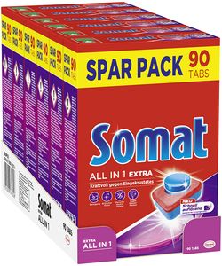 Somat 10 All in 1 Extra Multiaktiv Spülmaschinentabs 6x90 Tabs Reinigung