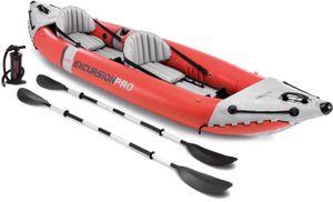 INTEX 68309NP - Boot - Excursion Pro Kayak K2 Set (inkl. Alu-Paddel + Pumpe)