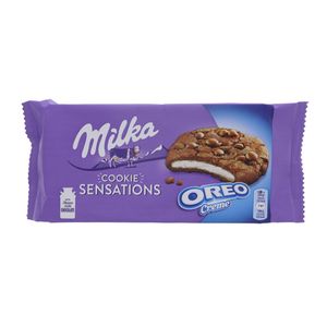 Milka Cookies Sensations Oreo Milka Kekse mit Oreo Creme 156g