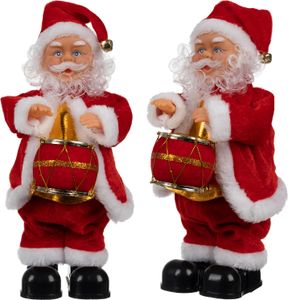 Spielender Weihnachtsmann - Figur 30cm Ruhhy 22162
