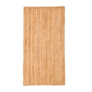 Dywan jutowy MY-RUG, Nitin, 150x80, wykonany w 100% z juty, ręcznie tkany, naturalny materiał, styl boho, dwustronny, prostokątny