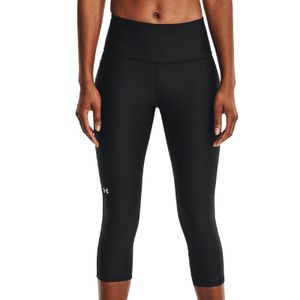 Under Armour HeatGear Capri Leggings Damen, schwarz, XS