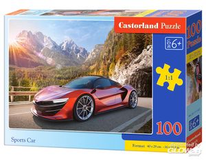 CASTORLAND Puzzle Sportovní auto 100 dílků