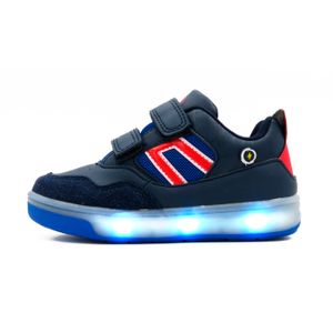 Breezy Sneaker 2196090 LED Gr. 26 Leuchtsohle Schuhe Klettverschlüsse Atumgsaktiv