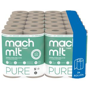 mach m!t PURE Küchenrolle 3-lagig - aus recyceltem Karton