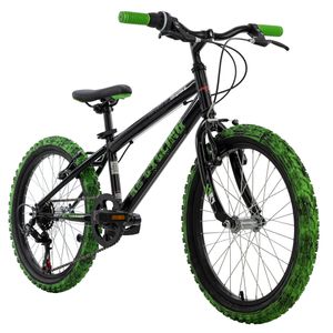 Kinderfahrrad 20'' Crusher schwarz-grün RH 28 cm KS Cycling