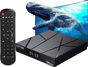 Android TV Box, 4 GB pamięci RAM, 32 GB pamięci, obsługa wideo 6K