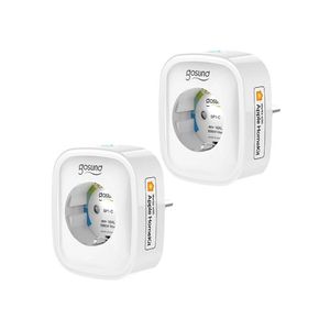 Gosund SP1-C Intelligente Steckdose WiFi Smart Home Management Smart-Steckdose (2er-Pack)(HomeKit) Weiß