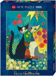 Standardpuzzle Wachtmeister Flowerbed 1000 Teile