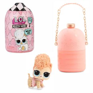 MGA Entertainment Inc. MGA Entertainment L.O.L. Surprise! Fuzzy Pets Ball- Makeover Series 2A - Junge/Mädchen - Mehrfarbig