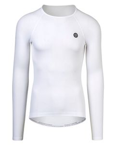 AGU Langarm Fahrrad-Shirt - EVERYDAY - Weiß XS