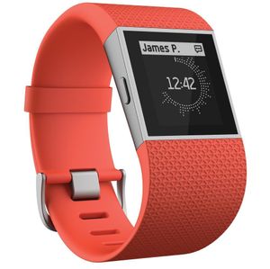 Fitbit SURGE Fitness Super Watch, Orange, S