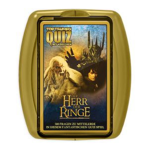 Top Trumps Quiz Herr der Ringe Ratespiel Wissensspiel Fragespiel Gesellschaftsspiel